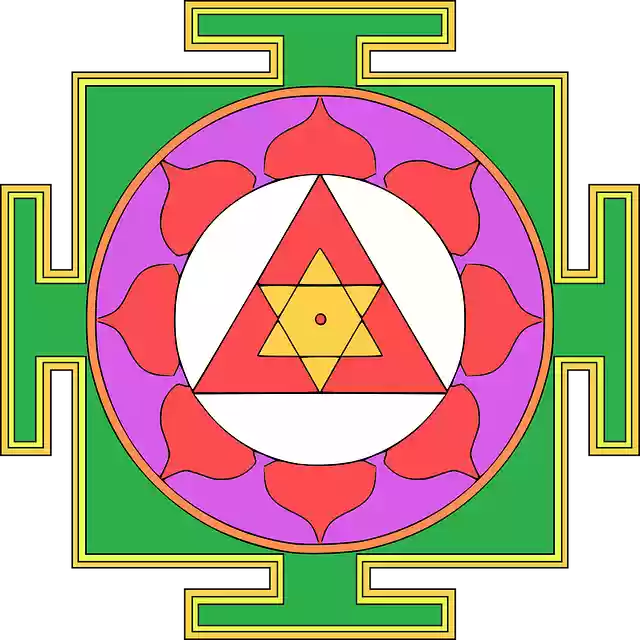 Free download Yantra Mandala Lotus - Free vector graphic on Pixabay free illustration to be edited with GIMP free online image editor