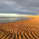 Yellow sand, blue sea  screen for extension Chrome web store in OffiDocs Chromium