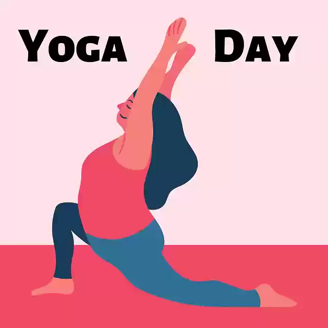 Free download Yoga Day Fitness -  free illustration to be edited with GIMP free online image editor