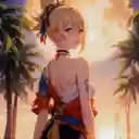 Yoimiya Genshin Impact Live Wallpaper  screen for extension Chrome web store in OffiDocs Chromium