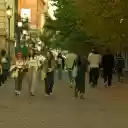 Young people on the street  screen for extension Chrome web store in OffiDocs Chromium