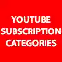 YouTube Categories  screen for extension Chrome web store in OffiDocs Chromium