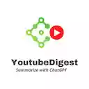 YoutubeDigest: summarize and translate using ChatGPT  screen for extension Chrome web store in OffiDocs Chromium