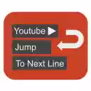 YouTube Jump to Next Line  screen for extension Chrome web store in OffiDocs Chromium
