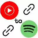 YouTube Music to Spotify  screen for extension Chrome web store in OffiDocs Chromium