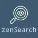 ZenSearch Search in Peace  screen for extension Chrome web store in OffiDocs Chromium