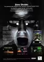 Free download Zero Divide Magazine Ad Single Page free photo or picture to be edited with GIMP online image editor