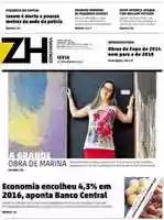 Free download Zero Hora 17.02.2017 free photo or picture to be edited with GIMP online image editor