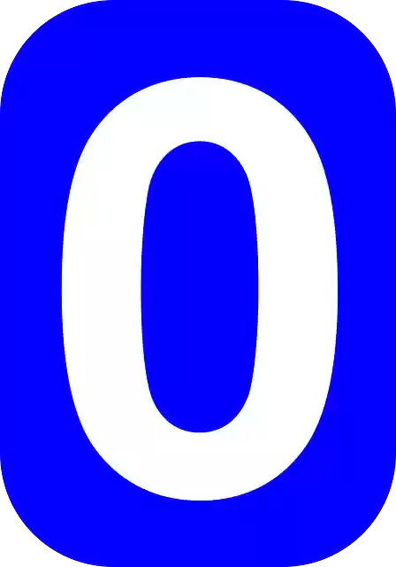 Free download Zero Number Rounded - Free vector graphic on Pixabay free illustration to be edited with GIMP free online image editor