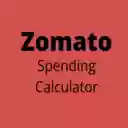 zomato spending calculator  screen for extension Chrome web store in OffiDocs Chromium