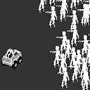 Zombie Car Crush Game  screen for extension Chrome web store in OffiDocs Chromium