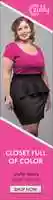 Free download Zulily, LLC: ad featuring woman with pink or purple top free photo or picture to be edited with GIMP online image editor